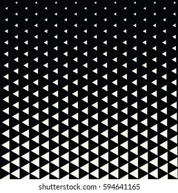 geometric triangle halftone minimal pattern vector background
