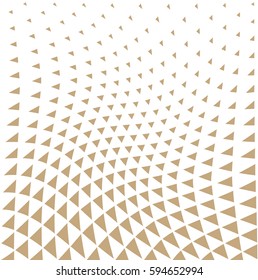 geometric triangle halftone minimal pattern vector background