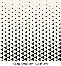 geometric triangle halftone minimal pattern vector background