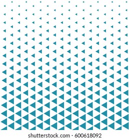 geometric triangle halftone minimal pattern vector background