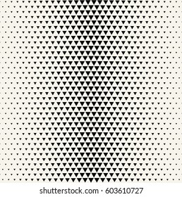 geometric triangle halftone minimal pattern vector background