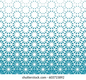 geometric triangle halftone minimal pattern vector background