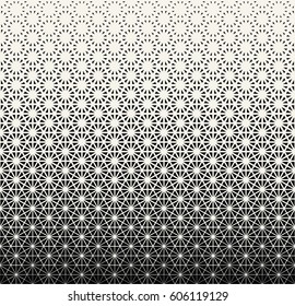 geometric triangle halftone minimal pattern vector background