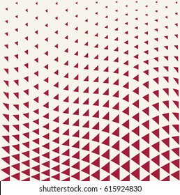 geometric triangle halftone minimal pattern vector background