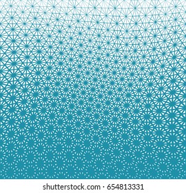 geometric triangle halftone minimal pattern vector background