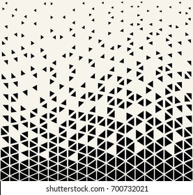 Abstract Seamless Geometric Triangle Pattern Vector Stock Vector ...