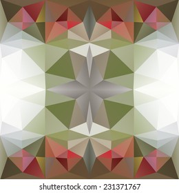 Geometric triangle hipster retro background with place for youe text