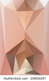 Geometric triangle hipster retro background with place for your text