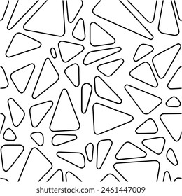 !.Geometric triangle line color and black pattern background abstract texture art print design 