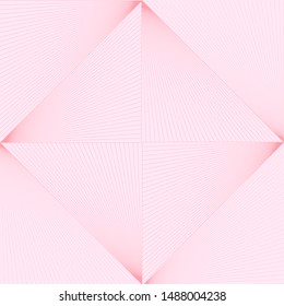 Geometric triangle millennial pink triangle line.