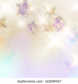 Geometric triangle mosaic background. + EPS10 vector file