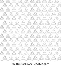 geometric triangle pattern, background vector.
