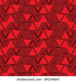 geometric triangle pattern, background vector can be used for wallpaper, cover fills, web page background, surface textures. Geometric simple print.