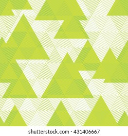 Geometric triangle pattern, background vector. Vector repeating texture. Background vector can be used for wallpaper, cover fills, web page background, surface textures. Vector linen texture.