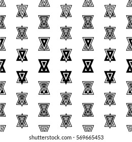 Geometric triangle pattern, background vector. Vector repeating texture. Background vector can be used for wallpaper, cover fills, web page background, surface textures. Vector linen texture.