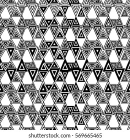 Geometric triangle pattern, background vector. Vector repeating texture. Background vector can be used for wallpaper, cover fills, web page background, surface textures. Vector linen texture.