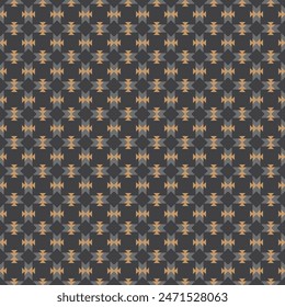 Geometric Triangle Pattern, Ornament for fabric, wallpaper, packaging, Decorative print