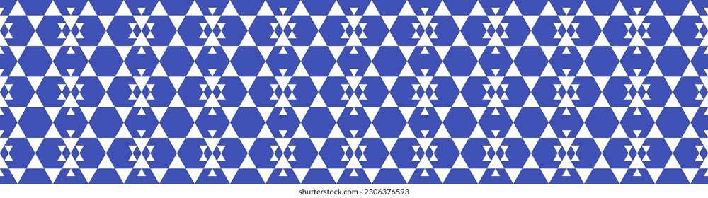 Geometric triangle pattern. Sierpinski triangle fractal. Abstract vector background. Seamless geomety texture for cloth, costume, decoration