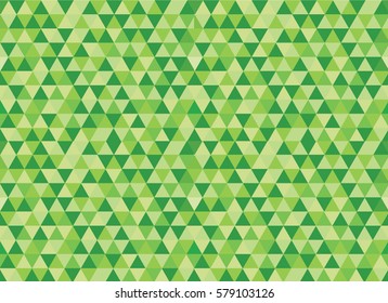 Geometric Triangle Pattern For St.Patrick's Day