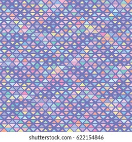 The geometric triangle pattern. Vector background.