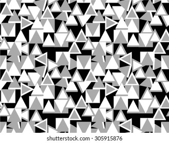Geometric Triangle Seamless Pattern