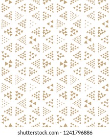 geometric triangle seamless pattern design