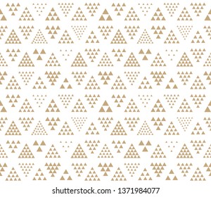 geometric triangle seamless pattern design