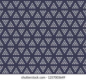 geometric triangle seamless pattern dot design