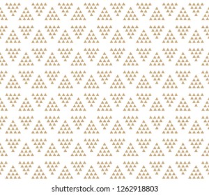 geometric triangle seamless pattern dot design