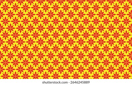 Geometric Triangle Seamless Pattern with Vintage Decorative Style