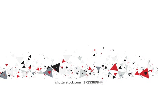 Geometric triangle template corporate concept red black grey and white contrast background. Vector graphic design illustration for presentation design, banner, and much more