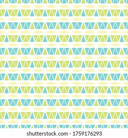 geometric triangle tribal pattern seamless repeat pattern with white background