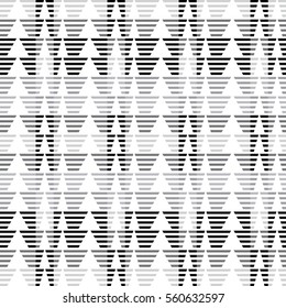 Geometric triangle vector pattern. Can be used for wallpaper, pattern fills, textile, web page background, surface textures, Image for advertising booklets, banners.