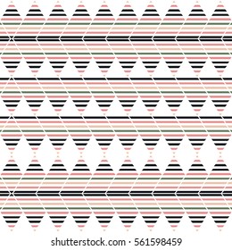 Geometric triangle vector pattern. Can be used for wallpaper, pattern fills, textile, web page background, surface textures, Image for advertising booklets, banners.