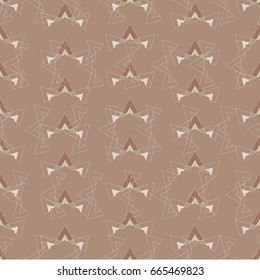 Geometric triangle vector pattern. Can be used for wallpaper, pattern fills, textile, web page background, surface textures, Image for advertising booklets, banners.