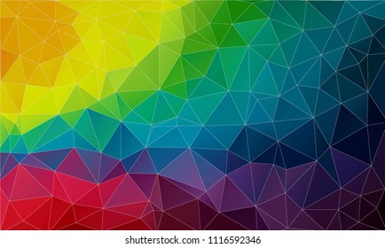Geometric triangle wallpaper. Vector background