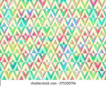 Geometric triangles summer bright background. Abstract texture. Trendy vector can be used for web design, wallpapers, fabric, cases and printed products.