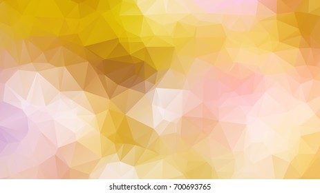 Geometric triangular mosaic colors of sand. vector illustration frame