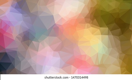  Geometric triangular mosaic colors of the sea and sand sky. vector illustration frame