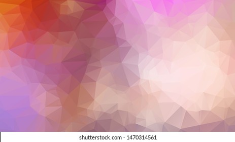  Geometric triangular mosaic colors of the sea and sand sky. vector illustration frame