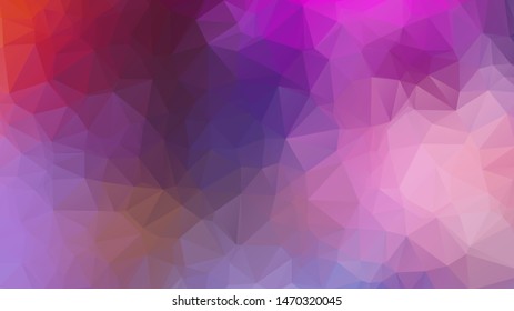  Geometric triangular mosaic colors of the sea and sand sky. vector illustration frame