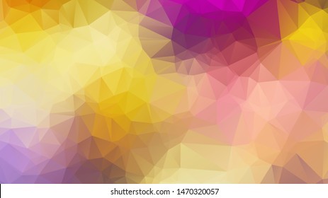  Geometric triangular mosaic colors of the sea and sand sky. vector illustration frame