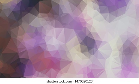  Geometric triangular mosaic colors of the sea and sand sky. vector illustration frame