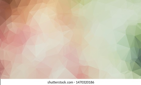  Geometric triangular mosaic colors of the sea and sand sky. vector illustration frame