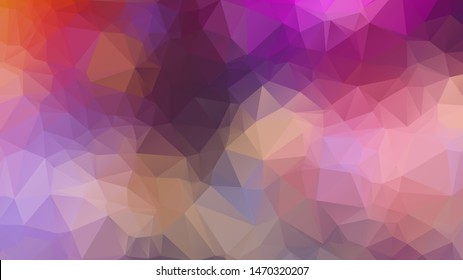  Geometric triangular mosaic colors of the sea and sand sky. vector illustration frame