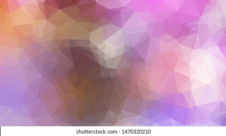  Geometric triangular mosaic colors of the sea and sand sky. vector illustration frame
