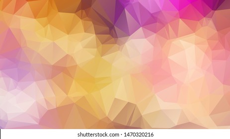  Geometric triangular mosaic colors of the sea and sand sky. vector illustration frame