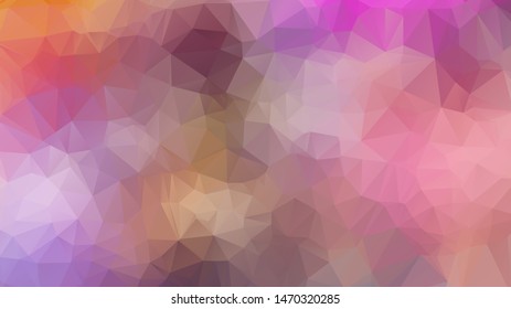  Geometric triangular mosaic colors of the sea and sand sky. vector illustration frame