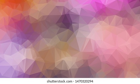  Geometric triangular mosaic colors of the sea and sand sky. vector illustration frame