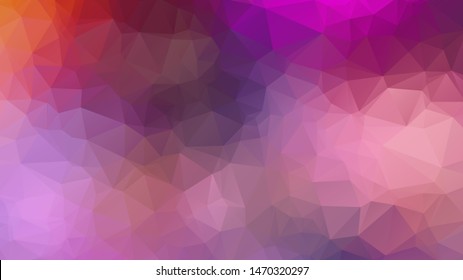  Geometric triangular mosaic colors of the sea and sand sky. vector illustration frame